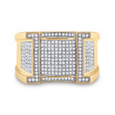 5/8CT-DIA P1P2 MENS RING