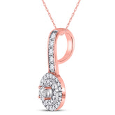 1/5CT-DIA CN MICRO-PAVE FASHION ROUND PENDANT