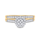 1/2CT-DIA NK LADIES BRIDAL SET