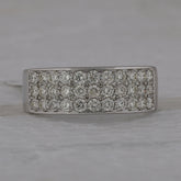 1 3/8CTW-DIA NK MENS BAND