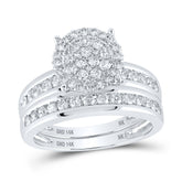 1 1/2CT-DIA NK LADIES HIGH TRIO SET