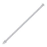7CT-DIA NK TENNIS BRACELET (7 INCH)