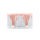 1/2CT-DIA FASHION RING
