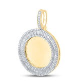 1 1/2CT-DIA NK MEMORY PENDANT