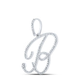 3/4CTW-DIA P1 INITIAL"B"GIFTPENDANT