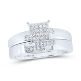 1/4CTW-DIA P1 MICRO PAVE GIFT TRIO SET