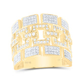 1 1/5 CTW-DIA CN MENS RING