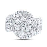 3 CTW-DIA ANA M ROUND SINGLE HALO FASHION BRIDAL RING