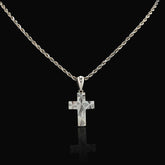 Pure 10k Yellow Gold Religious Cross Charm Pendant 1.2g Unisex Adults Charm