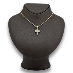10k Yellow Gold Religious Crucifix Cross Pendant 1.5g Unisex Adults Charm