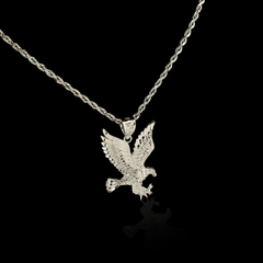 Pure 10k Yellow Gold Eagle Pendant 2g Unisex Adults Charm