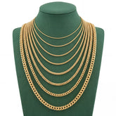 10k Yellow Gold Solid Franco 1.4gms to 37.4gms Chain 0.75MM to 3MM Necklace 14" to 30"