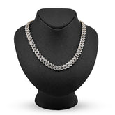 11MM 10k Yellow Gold 6.74CTW Natural Diamond Prong Cuban Chain 63.9gms Necklace