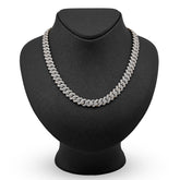 10MM 10k Yellow Gold 24In 10CTW Natural Diamond Cuban Chain Mens 86.1g Necklace