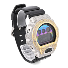 Casio G-Shock 4 CTW Natural Diamond Iced Digital Watch – 3 Colors