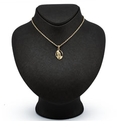 10k Yellow Gold Unisex Adults Praying Hands Pendant Religious 1.9g Charm
