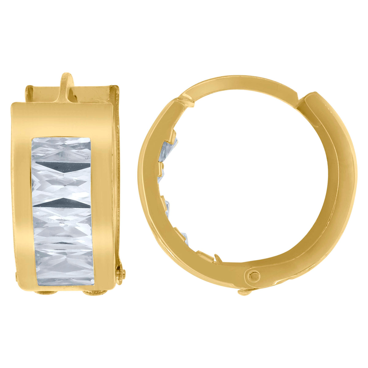 10kt Gold Two-Tone Baby Boy Girl Charm Pendant