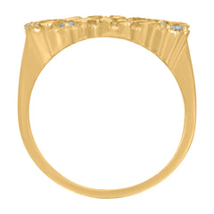 10kt Yellow Gold Mens Nugget Ring