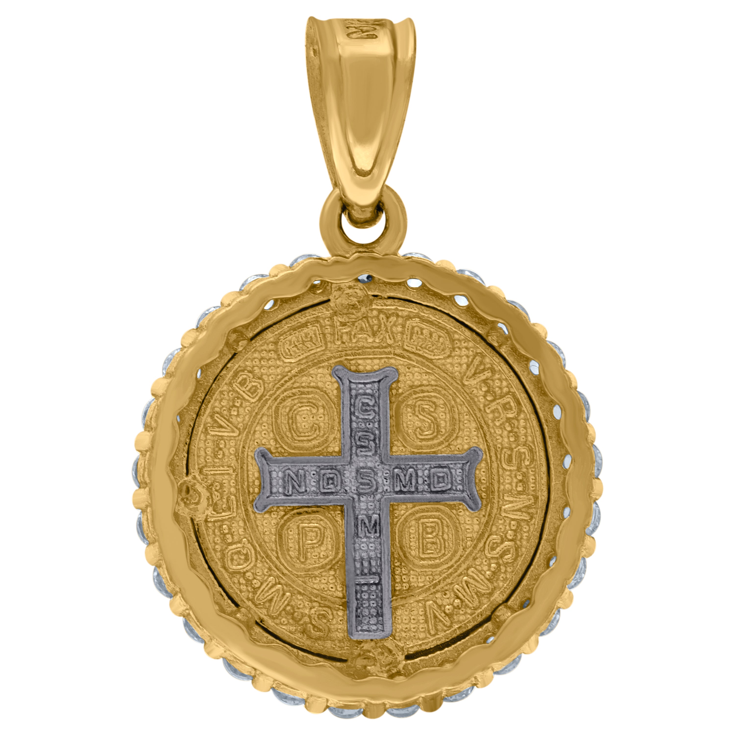 10kt Yellow Gold Mens Africa Country Globe Maps Charm Pendant