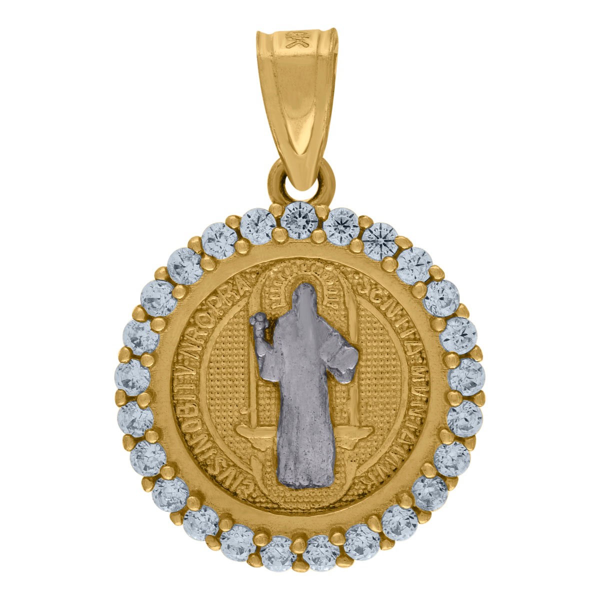 10kt Yellow Gold Mens Africa Country Globe Maps Charm Pendant