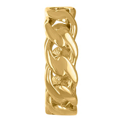 10kt Yellow Gold Mens White Pink Cubic Zirconia Crowned Lion Head Ring