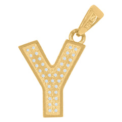 10kt Yellow Gold Mens Gun Charm Pendant