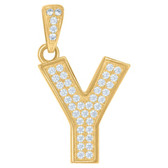 10kt Yellow Gold Mens Gun Charm Pendant