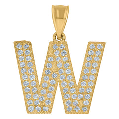 10kt Yellow Gold Mens Cubic-Zirconia Country Map Stud Earrings