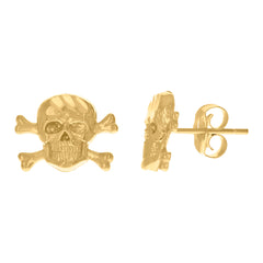 10kt Yellow Gold Mens Cubic-Zirconia Gun Charm Pendant