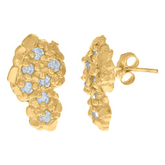 10kt Yellow Gold Mens Cubic-Zirconia Joker Fashion Charm Pendant