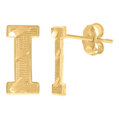 10kt Yellow Gold Mens Cubic-Zirconia Gun Charm Pendant