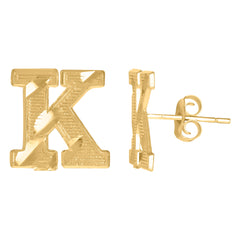 10kt Yellow Gold Mens Cubic-Zirconia Gun Charm Pendant