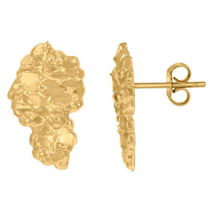 10kt Yellow Gold Mens Cubic-Zirconia Jesus Religious Cuban Link Charm Pendant