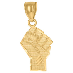 10kt Yellow Gold Mens Jesus Religious Charm Pendant