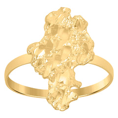 10kt Yellow Gold Diamond-Cut Womens Angel Religious Charm Pendant