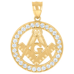 10Kt Yellow Gold Mens Jesus Religious Charm Pendant