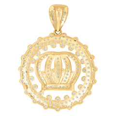 10kt Yellow Gold Mens Jesus Religious Charm Pendant