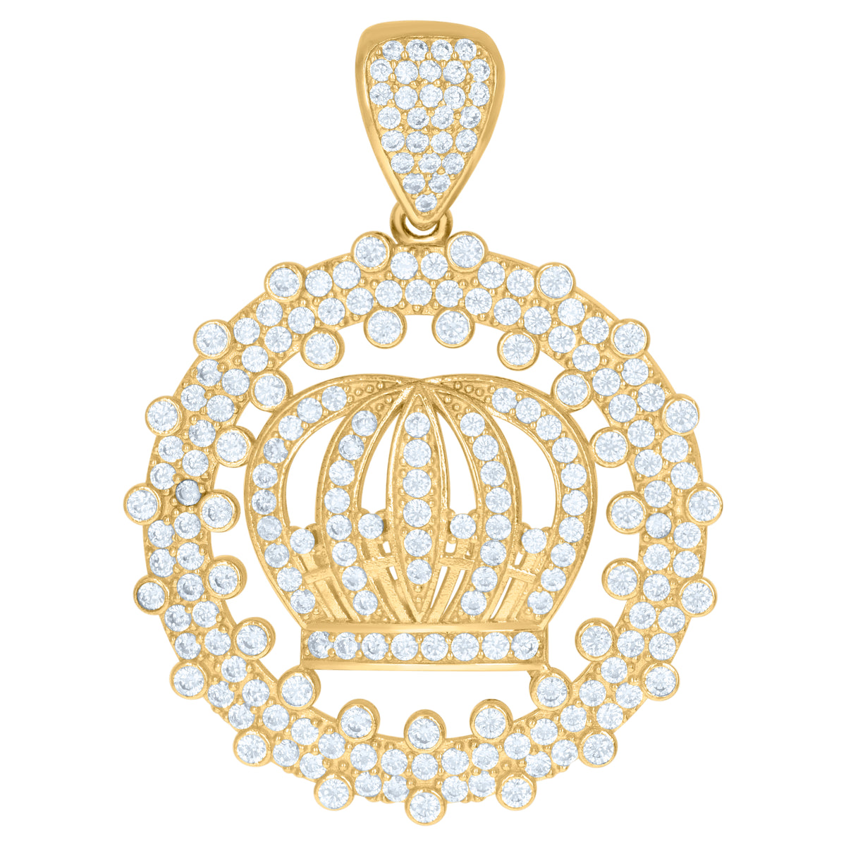 10kt Yellow Gold Mens Jesus Religious Charm Pendant