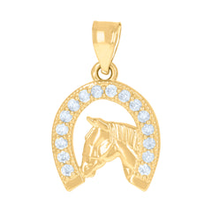 10kt Two-Tone Gold Womens Cubic Zirconia Engagement Ring