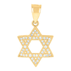 10kt Yellow Gold Mens Ankh Cross Nugget Religious Charm Pendant