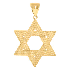 10kt Yellow Gold Mens Ankh Cross Religious Charm Pendant