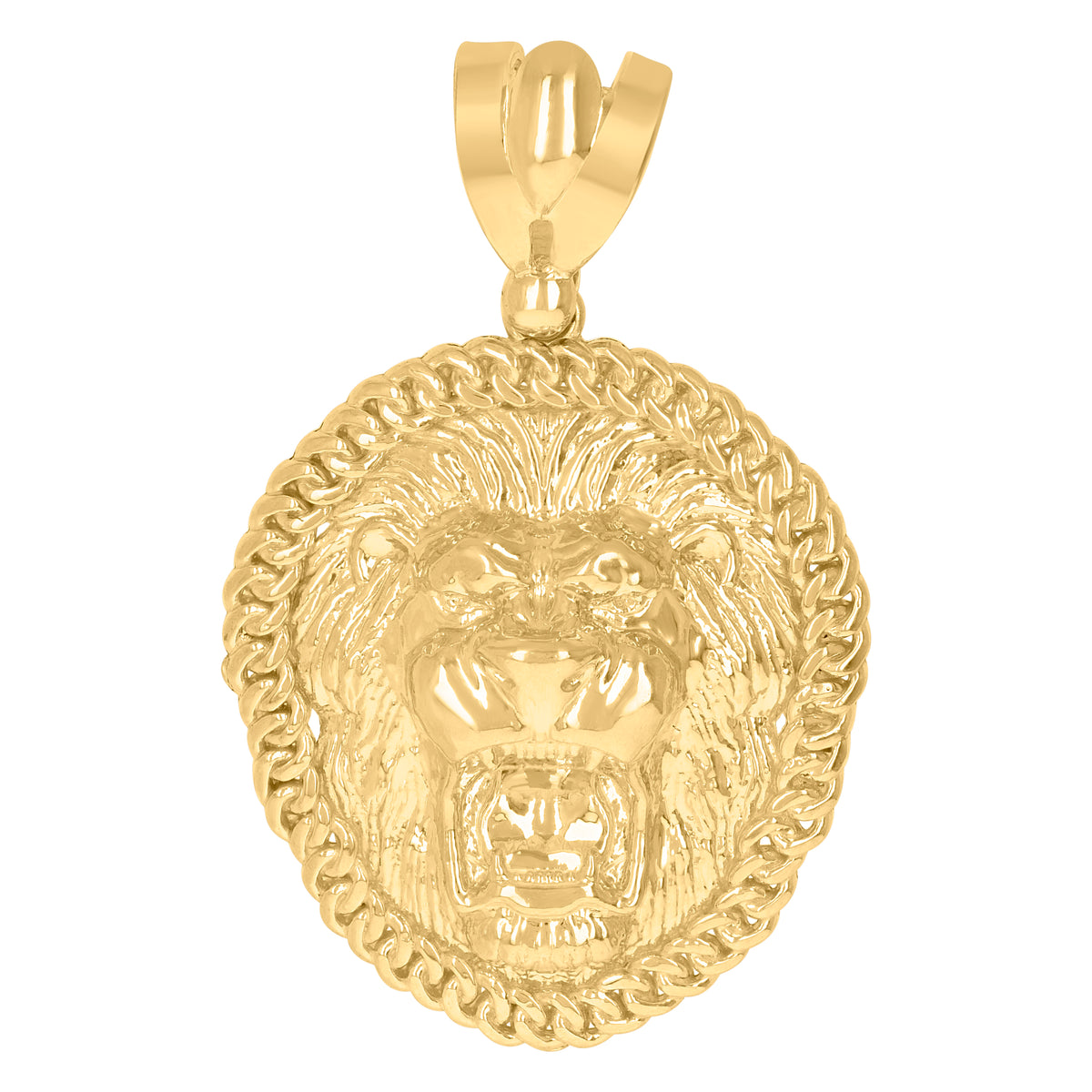 10kt Yellow Gold Mens Cubic Zirconia Moneybag Gambling Charm Pendant