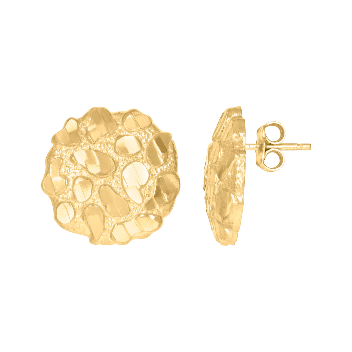 10kt Yellow Gold Mens Cubic-Zirconia Religious Last Supper Charm Pendant