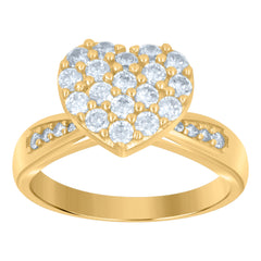 10kt Yellow Gold Mens Nugget Irregular Charm Pendant