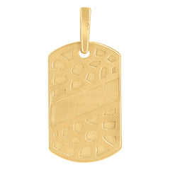 10kt Yellow Gold Mens Lion Head AFRICA Country Globe Maps Charm Pendant