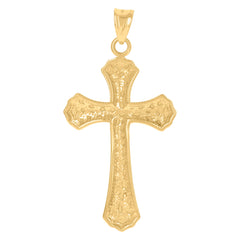 10kt Yellow Gold Mens Marijuana Leaf Fashion Charm Pendant