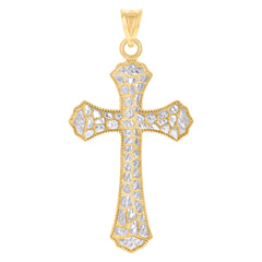 10kt Yellow Gold Mens Marijuana Leaf Fashion Charm Pendant