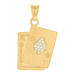 10kt Yellow Gold Mens Money Bag Easy Money Fashion Charm Pendant