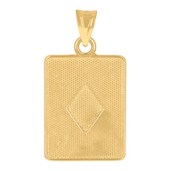 10kt Yellow Gold Mens Nugget Cross Religious Charm Pendant