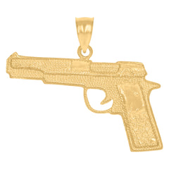 10kt Yellow Gold Mens Juicy Fashion Charm Pendant